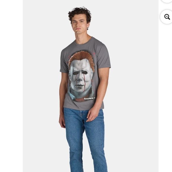 Halloween Men's Graphic Tee with Short Sleeves, Sizes M - Picture 2 of 7